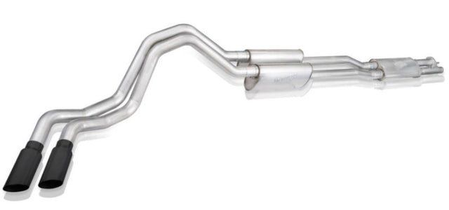 Stainless Works 20-21 Ford F-250/F-350 7.3L 304SS Legend Catback w/ 4in Matte Black Tips Stainless Works Catback  AXOPROS