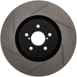 StopTech Power Slot 04 STi Front Right SportStop Slotted Rotor Stoptech Brake Rotors - Slotted  AXOPROS