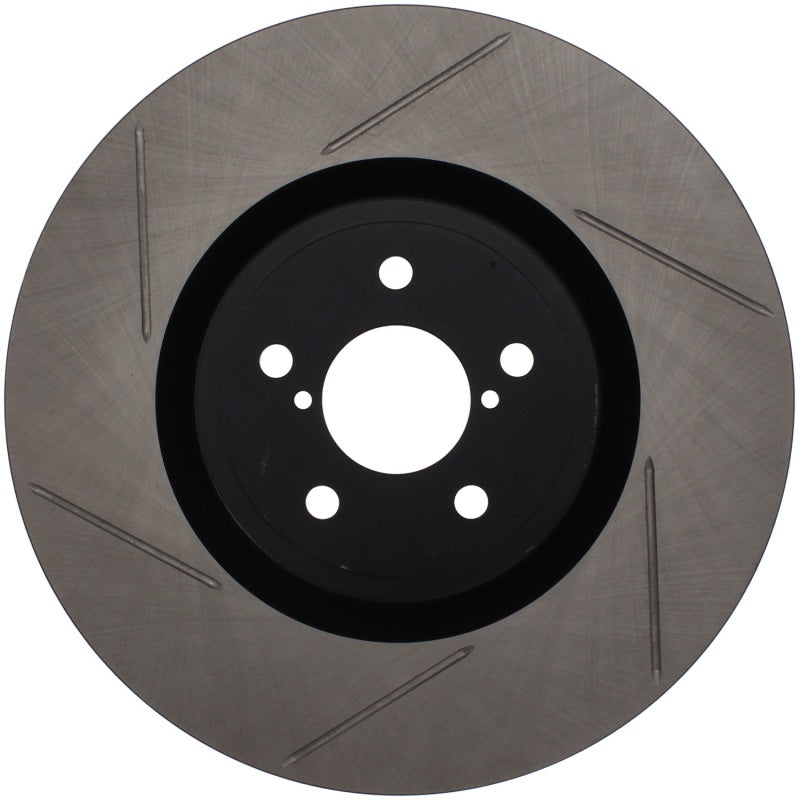 StopTech Power Slot 04 STi Front Right SportStop Slotted Rotor Stoptech Brake Rotors - Slotted  AXOPROS