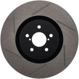 StopTech Power Slot 04 STi Front Right SportStop Slotted Rotor Stoptech Brake Rotors - Slotted  AXOPROS
