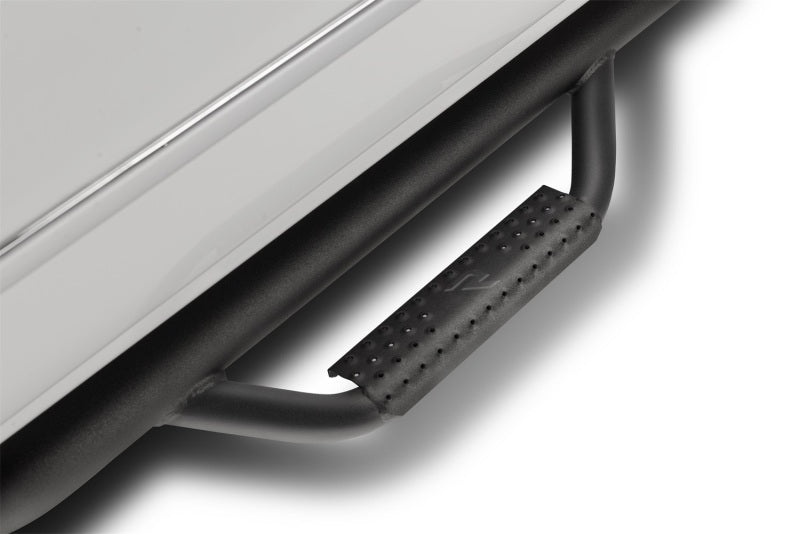 N-Fab Nerf Step 02-08 Dodge Ram 1500/2500/3500 Quad Cab 4 Door - Tex. Black - Cab Length - 3in N-Fab Side Steps  AXOPROS