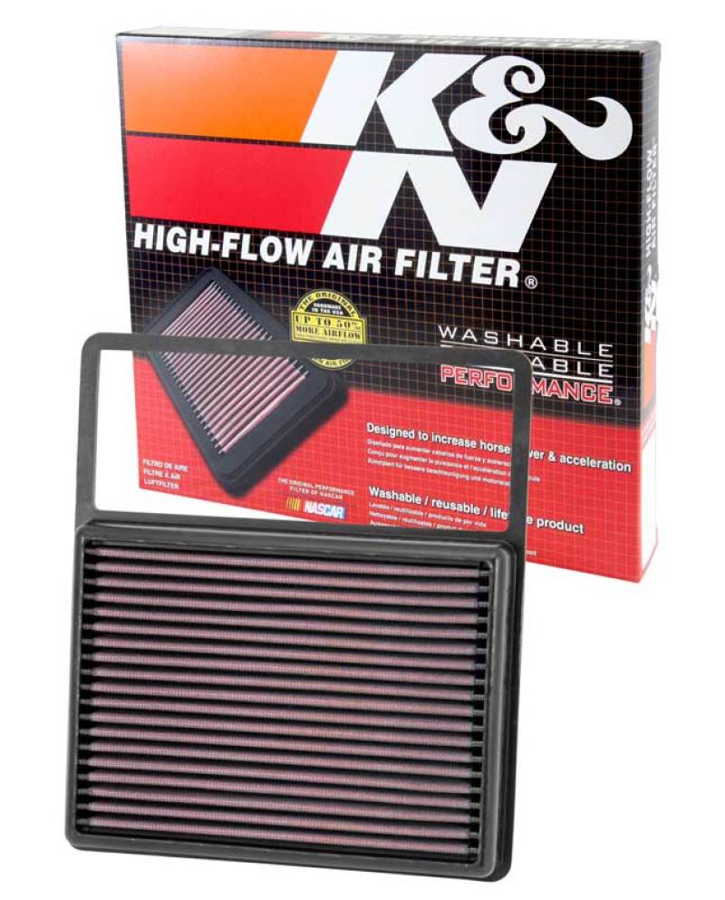 K&N 13-14 Ford Fusion Hybrid 2.0L F/I Replacement Air Filter K&N Engineering Air Filters - Drop In  AXOPROS