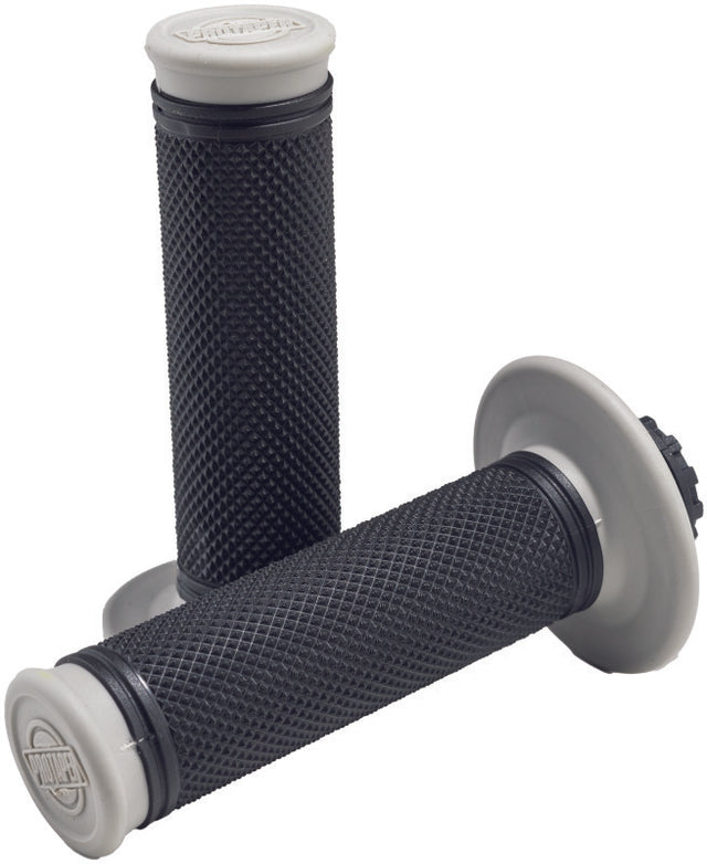 ProTaper Pro Series Clamp On Full Diamond Gray/Black ProTaper Grips  AXOPROS
