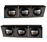 ORACLE Lighting 21-22 Ford Bronco Triple LED Fog Light Kit for Steel Bumper - White ORACLE Lighting Fog Lights  AXOPROS