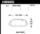 Hawk 18-19 Audi S5 Performance Ceramic Street Front Brake Pads Hawk Performance Brake Pads - Performance  AXOPROS