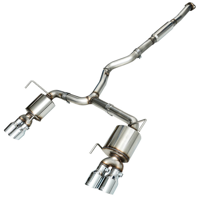 AWE Tuning 2015+ Subaru WRX VA Sedan Touring Edition Exhaust - Chrome Silver Tips (102mm) AWE Tuning Catback  AXOPROS