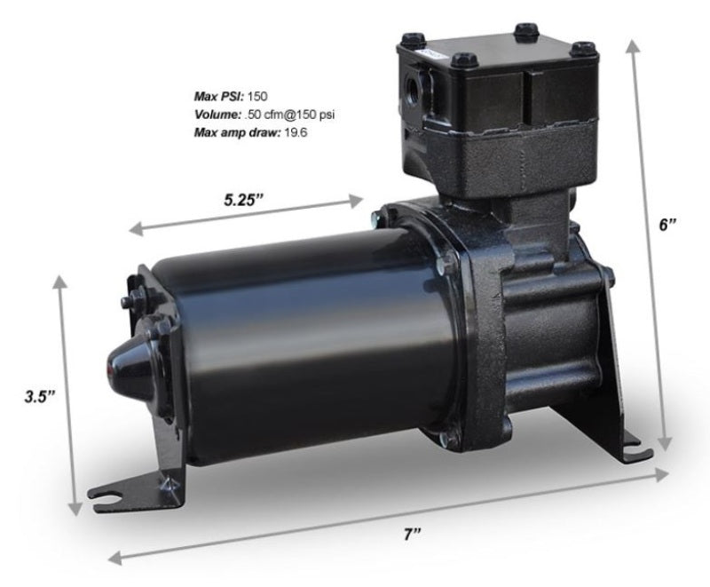 Ridetech Air Compressor 309 Model Thomas Ridetech Air Compressors  AXOPROS