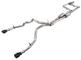 AWE Tuning AWE Tuning 2025+ RAM 1500 RHO 3.0 I6 TT 0FG Dual Rear Exit Cat-Back Exhaust - Diamond Black Tips Catback aftermarket performance part