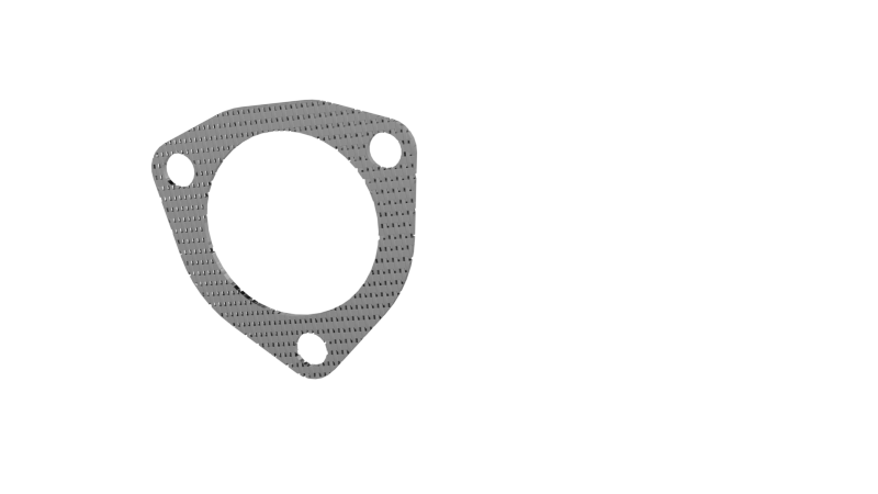 QTP 2.5in Bolt-On QTEC 3 Bolt Gasket QTP Exhaust Gaskets  AXOPROS