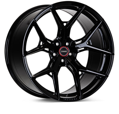 Vossen Vossen HF-5 20x9.5 / 5x115 / ET17 / Deep Face / 71.5 - Gloss Black Wheel Wheels - Forged aftermarket performance part