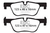 EBC 14+ BMW 228 Coupe 2.0 Turbo ATE calipers Ultimax2 Rear Brake Pads EBC Brake Pads - OE  AXOPROS
