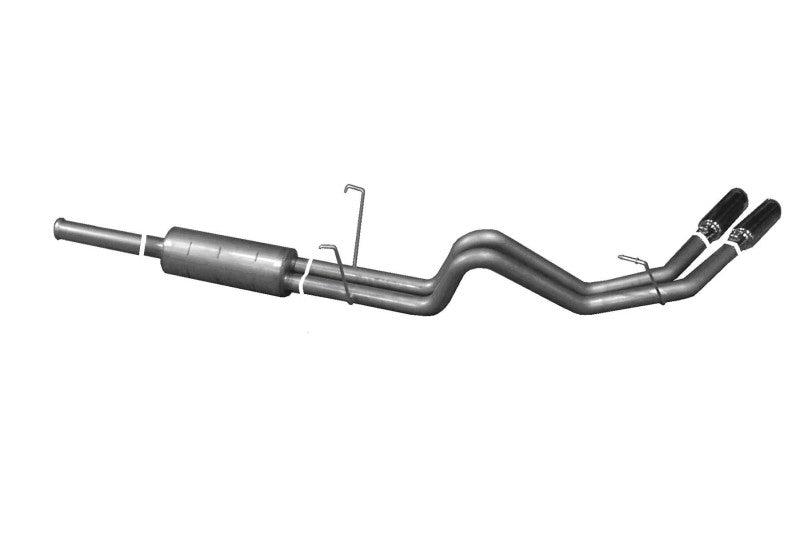 Gibson 00-06 Toyota Tundra SR5 3.4L 2.5in Cat-Back Dual Sport Exhaust - Aluminized Gibson Catback  AXOPROS