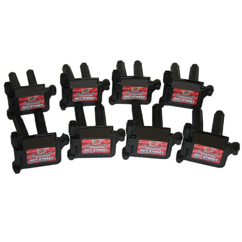 Granatelli 05-17 Dodge 5.7L/6.1L/6.4L Hot Street Coil On Plug Wire Conn Kit w/Coil Packs (65K Volts) Granatelli Motor Sports Ignition Coils - Upgrade  AXOPROS