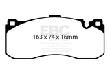 EBC 08-10 BMW 135 3.0 Twin Turbo Yellowstuff Front Brake Pads EBC Brake Pads - Performance  AXOPROS