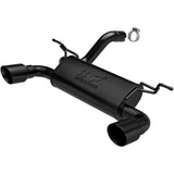 MagnaFlow 2018+ Jeep Wrangler 3.6L Dual Black Tip Axle-Back Exhaust Magnaflow Axle Back  AXOPROS