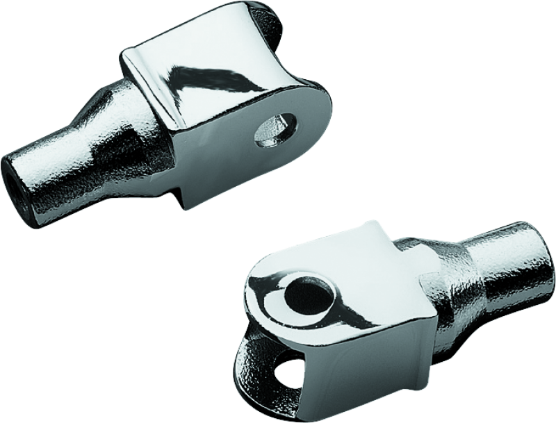 Kuryakyn Tapered Peg Adapter Honda Chrome Kuryakyn Footpegs  AXOPROS