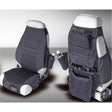 Rugged Ridge Fabric Seat Protectors Black 76-06 Jeep CJ / Jeep Wrangler Rugged Ridge Seat Covers  AXOPROS