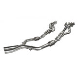 Kooks 05-10 Ford Mustang GT Manual 1 5/8in x 2 1/2in SS Long Tube Headers and OEM Catted SS X Pipe Kooks Headers Headers & Manifolds  AXOPROS
