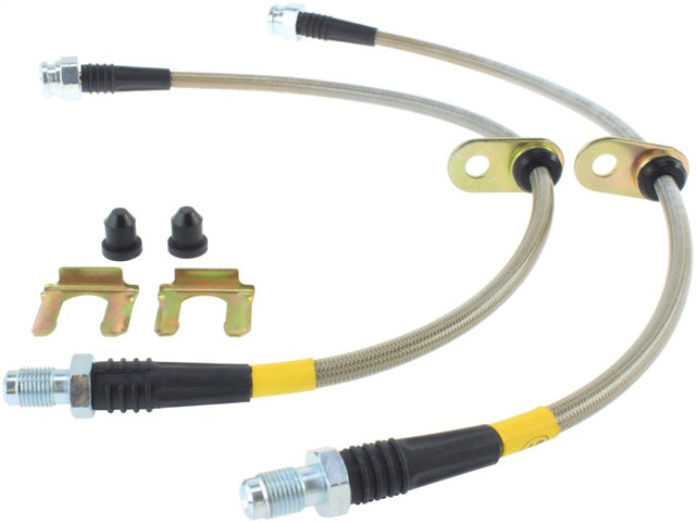 StopTech Stainless Steel Front Brake Lines 13-17 Ford Focus ST Stoptech Brake Line Kits  AXOPROS