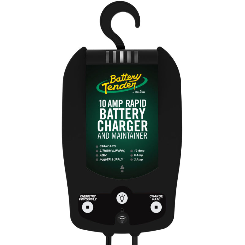 Battery Tender 12V 10/6/2 AMP Selectable Chemistry Battery Charger with WI-FI Battery Tender Battery Chargers  AXOPROS