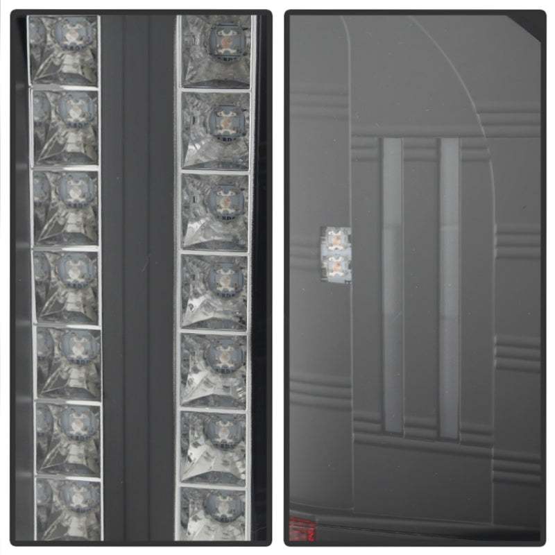 Spyder Chevy Silverado 07-13 LED Tail Lights Blk ALT-YD-CS07-LED-BK SPYDER Tail Lights  AXOPROS