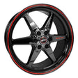 Race Star 93 Truck Star 20x9.00 6x5.50bc 5.92bs Direct Drill Dark Star Gloss Black Wheel Race Star Wheels - Cast  AXOPROS