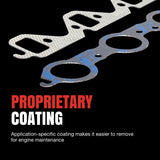 Fel-Pro 1405 Exhaust Manifold Gasket Set Fel-Pro Exhaust Gaskets  AXOPROS