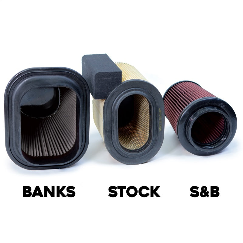 Banks Power 17-19 Ford F250/F350/F450 6.7L Ram-Air Intake System - Dry Filter Banks Power Short Ram Air Intakes  AXOPROS