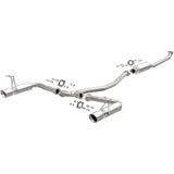 MagnaFlow 2016+ Honda Civic L4 1.5L Street Series Cat-Back Exhaust w/ Polished Tips Magnaflow Catback  AXOPROS