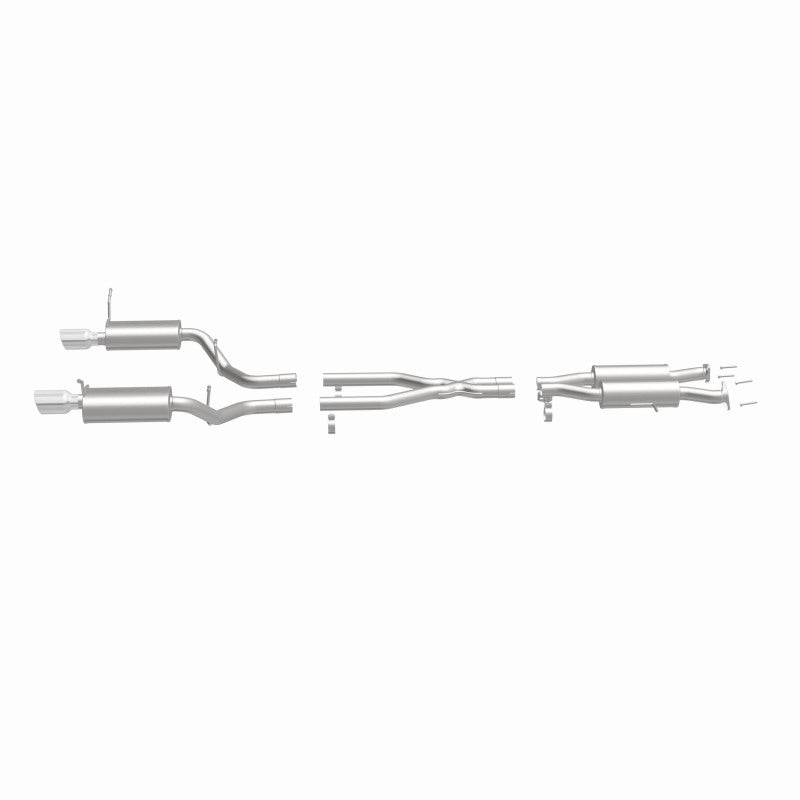 MagnaFlow 11-12 Dodge Durango V8 5.7L Dual Split Rear Exit Stainless Cat Back Performance Exhaust Magnaflow Catback  AXOPROS