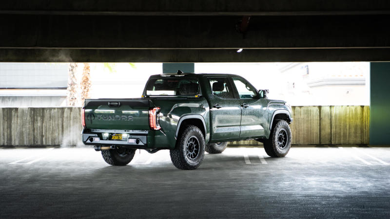 DV8 Offroad 2022-2023 Toyota Tundra MTO Series Rear Bumper DV8 Offroad Bumpers - Steel  AXOPROS