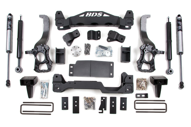 6 Inch Lift Kit - Ford F150 (09-13) 4WD BDS Suspension Suspension Lift Kit  AXOPROS