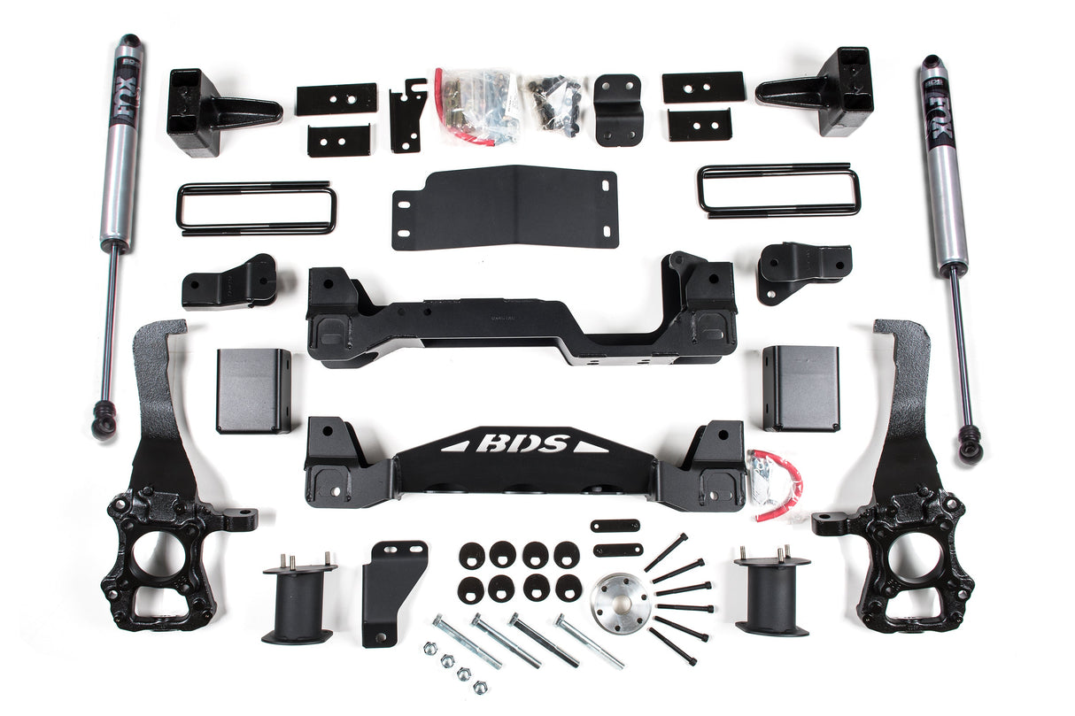 6 Inch Lift Kit - Ford F150 (15-20) 4WD BDS Suspension Suspension Lift Kit  AXOPROS