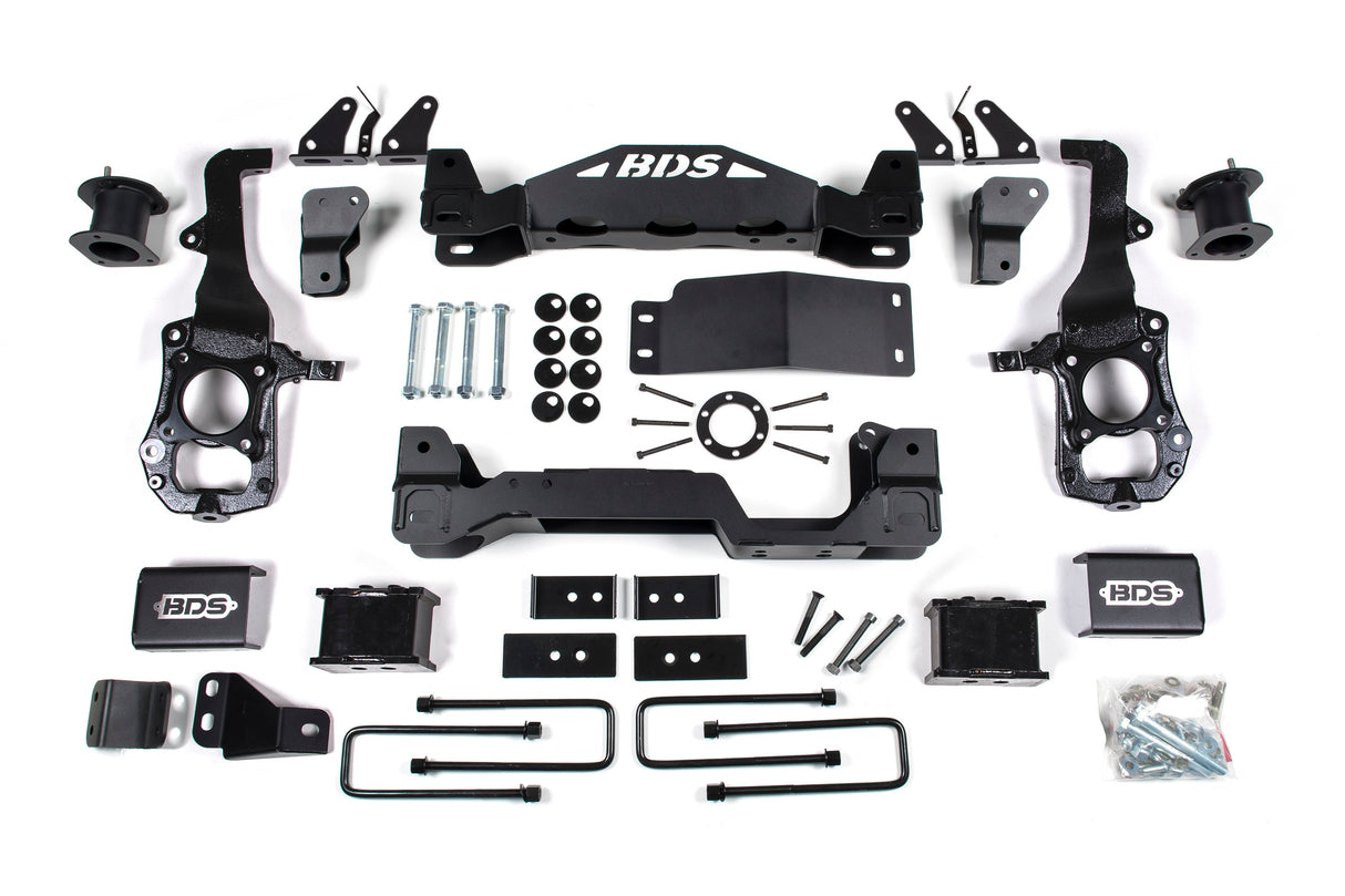 6 Inch Lift Kit - Ford F150 (21-24) 4WD - CCD Equipped BDS Suspension Suspension Lift Kit  AXOPROS
