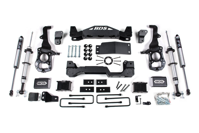 6 Inch Lift Kit - FOX 2.0 Strut - Ford F150 (21-24) 4WD BDS Suspension Suspension Lift Kit  AXOPROS