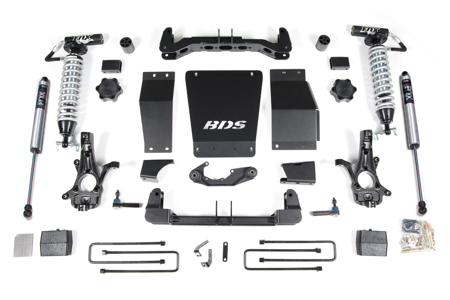 6 Inch Lift Kit - FOX 2.5 Coil-Over - Chevy Silverado Or GMC Sierra 1500 (14-18) 4WD BDS Suspension Suspension Lift Kit  AXOPROS