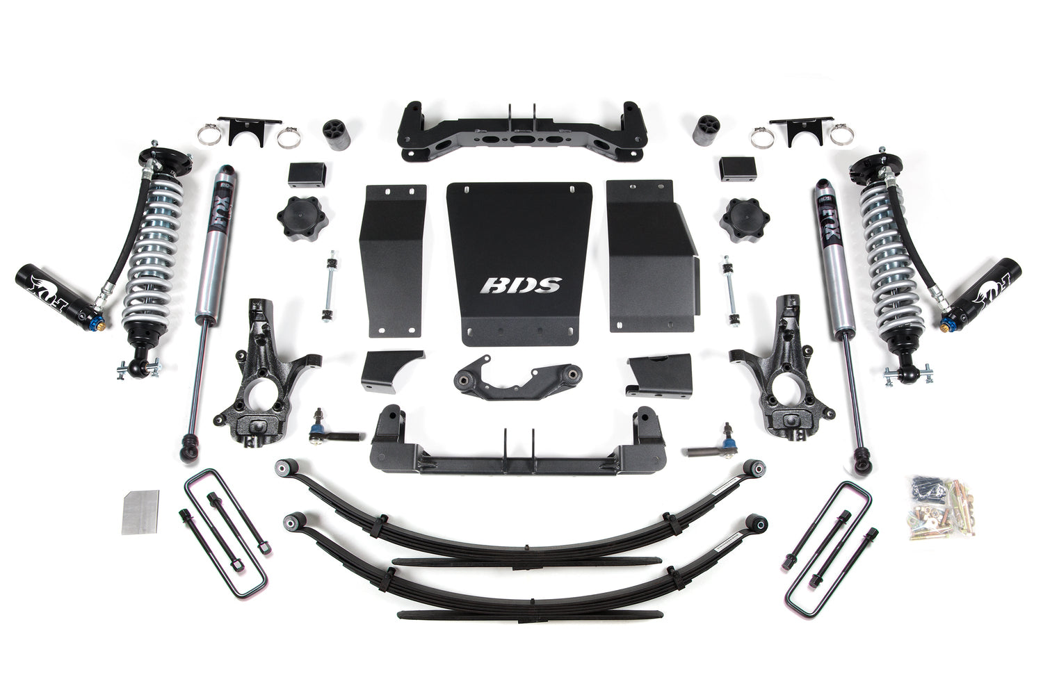 6 Inch Lift Kit - FOX 2.5 Coil-Over - Chevy Silverado Or GMC Sierra 1500 (14-18) 4WD BDS Suspension Suspension Lift Kit  AXOPROS
