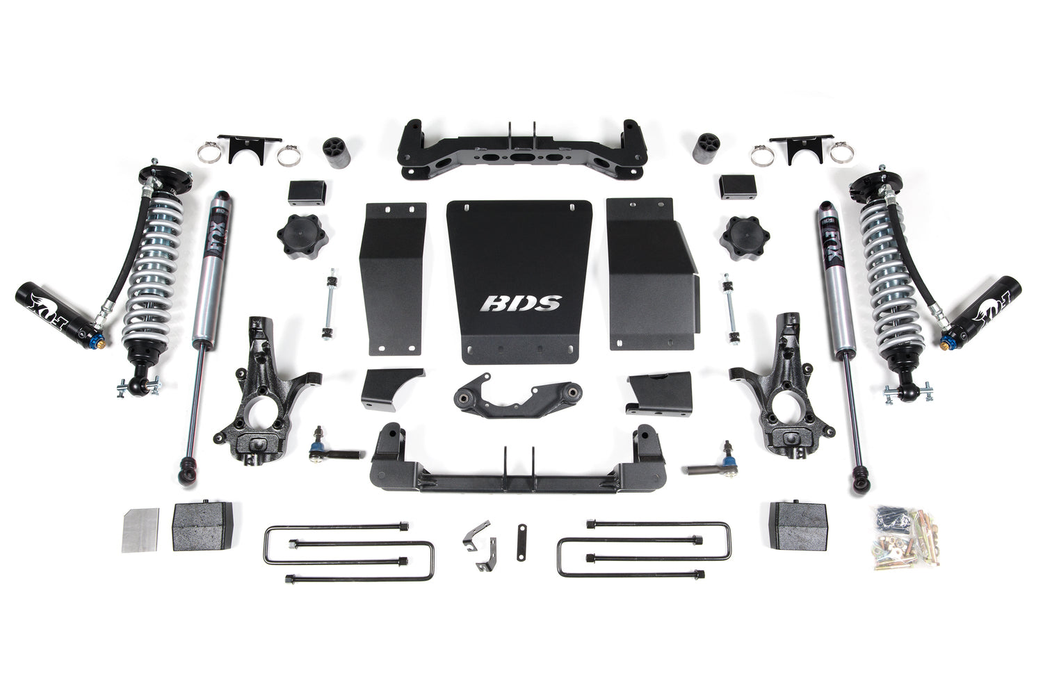 6 Inch Lift Kit - FOX 2.5 Coil-Over - Chevy Silverado Or GMC Sierra 1500 (14-18) 4WD BDS Suspension Suspension Lift Kit  AXOPROS