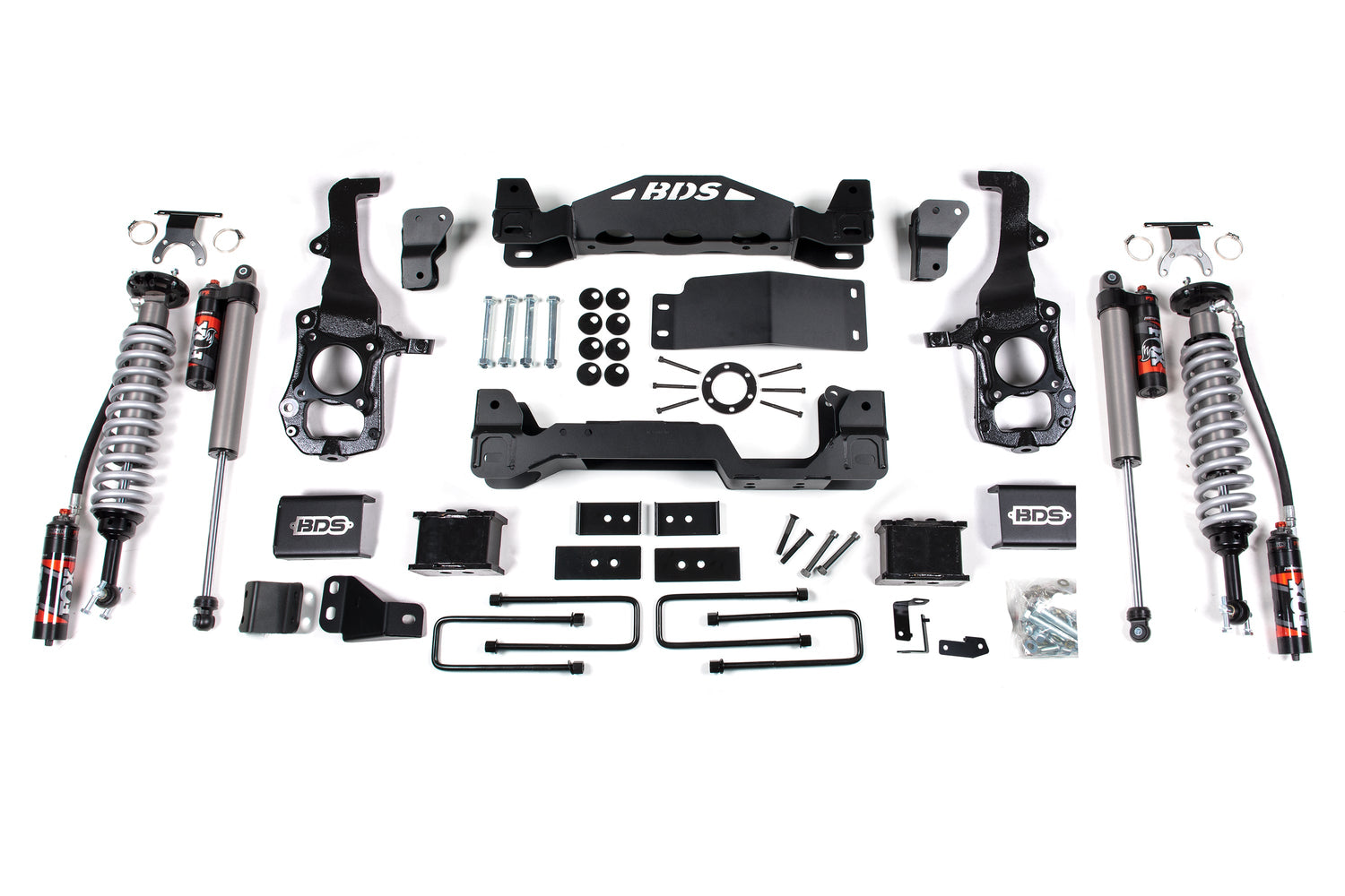 6 Inch Lift Kit - FOX 2.5 Performance Elite Coil-Over - Ford F150 (21-24) 4WD BDS Suspension Suspension Lift Kit  AXOPROS