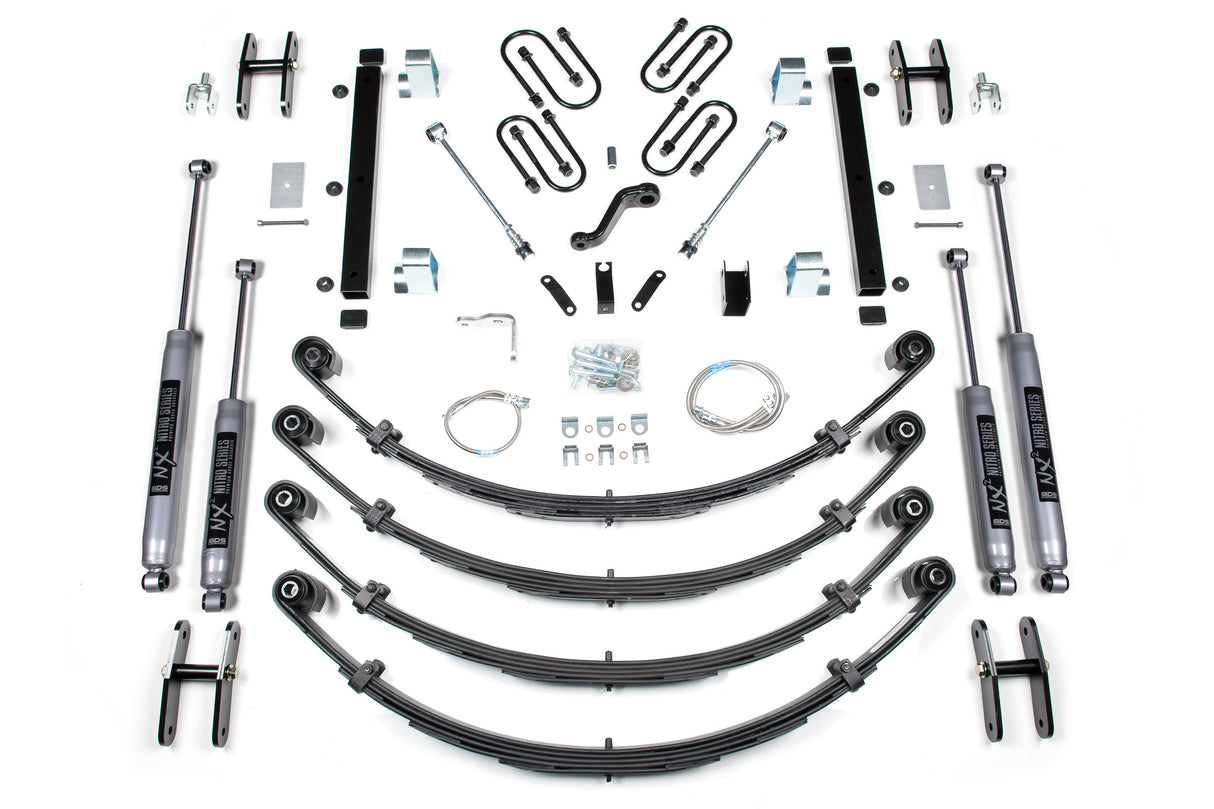 6 Inch Lift Kit - Jeep Wrangler YJ (87-95) BDS Suspension Suspension Lift Kit  AXOPROS