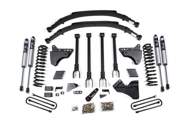 6 Inch Lift Kit W/ 4-Link - Ford F250/F350 Super Duty (08-10) 4WD - Diesel BDS Suspension Suspension Lift Kit  AXOPROS