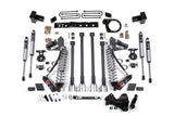 6 Inch Lift Kit W/ 4-Link - FOX 2.5 Performance Elite Coil-Over Conversion - Ford F250/F350 Super Duty (17-19) 4WD - Diesel BDS Suspension Suspension Lift Kit  AXOPROS