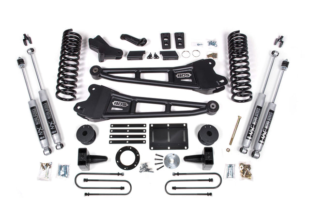 6 Inch Lift Kit W/ Radius Arm - Ram 3500 W/ Rear Air Ride (13-18) 4WD - Diesel BDS Suspension Suspension Lift Kit  AXOPROS