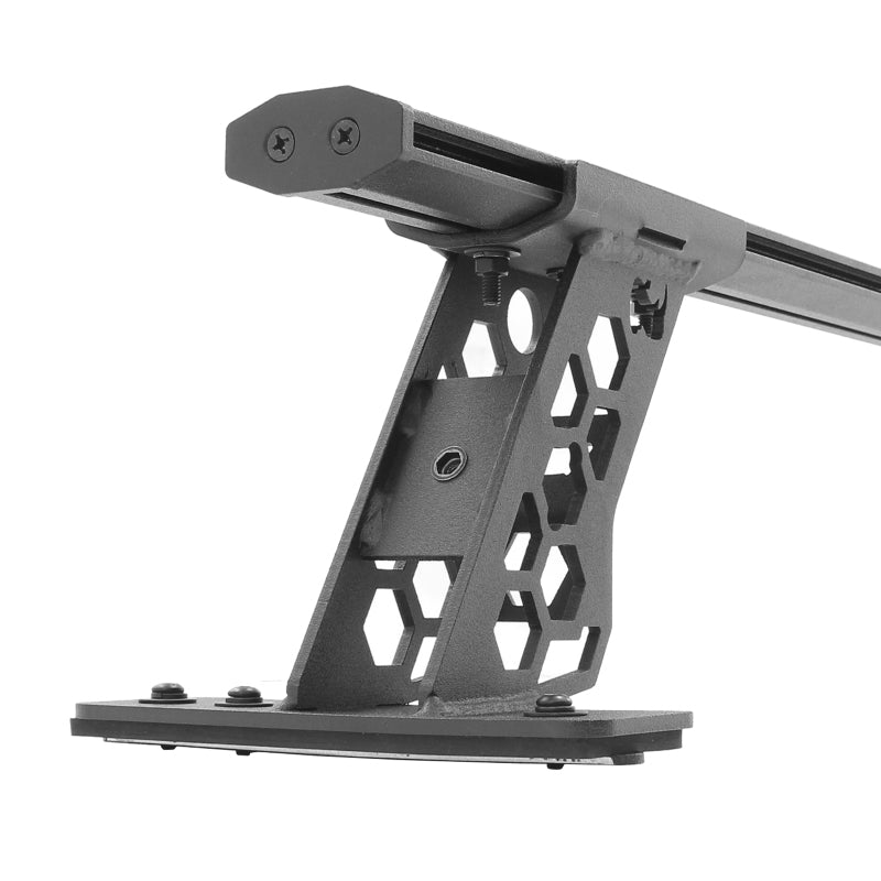 Go Rhino 15-22 Ford F-150 / 07-21 Toy. Tundra XRS Cross Bars Kit - Tex Blk (Attch Tonneau Cvr T-Trk) Go Rhino Truck Bed Rack  AXOPROS