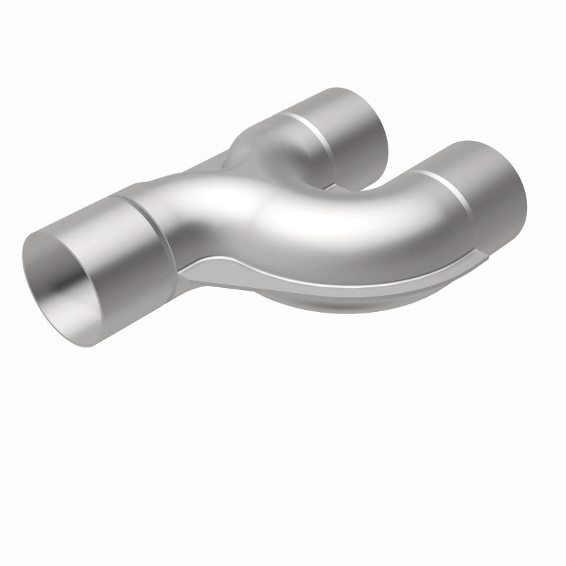 MagnaFlow Smooth Trans Y 2.50inch SS 90 deg. Magnaflow Y Pipes  AXOPROS