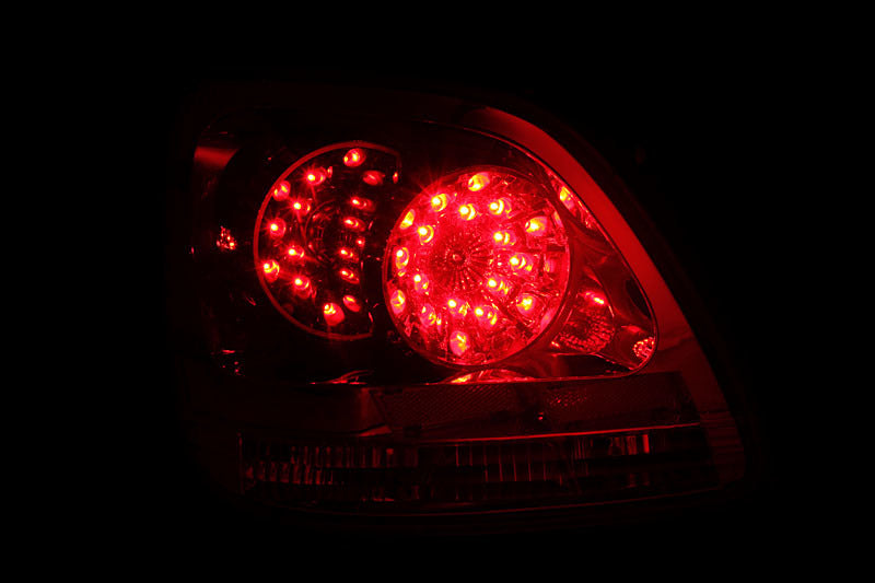 ANZO 1998-2005 Lexus Gs300 LED Taillights Red/Clear ANZO Tail Lights  AXOPROS