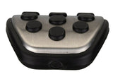 Ford Racing Aluminum and Urethane Special Edition Mustang Pedal Cover Ford Racing Pedal Covers  AXOPROS