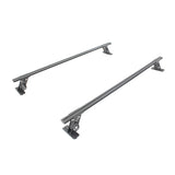 Go Rhino 15-22 Ford F-150 / 07-21 Toy. Tundra XRS Cross Bars Kit - Tex Blk (Attch Tonneau Cvr T-Trk) Go Rhino Truck Bed Rack  AXOPROS