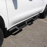 Westin 2019 Chevrolet Silverado / GMC Sierra 1500 Crew Cab Drop Nerf Step Bars - Textured Black Westin Nerf Bars  AXOPROS