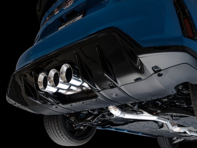 AWE Tuning 2023 Honda Civic Type R FL5 Touring Edition Exhaust w/ Triple Chrome Silver Tips AWE Tuning Catback  AXOPROS